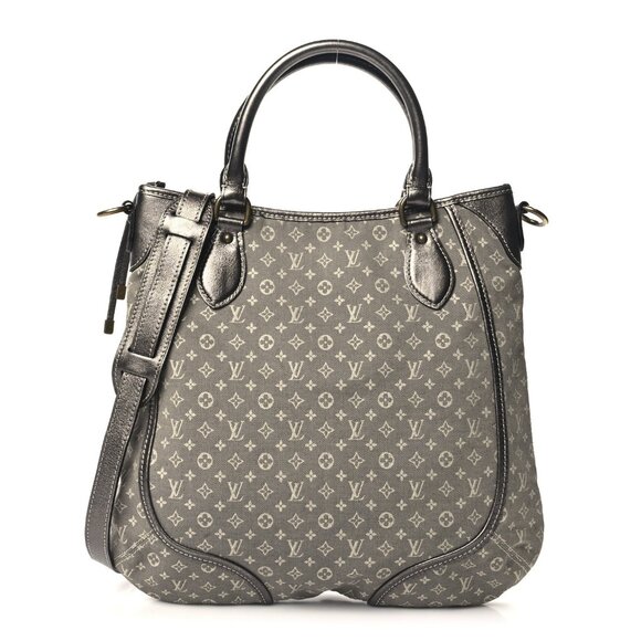 Authentic Louis Vuitton Mini Lin Monogram Besace Angele Platine Shoulder Bag - Picture 1 of 15